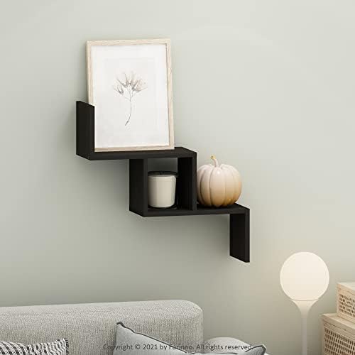 Furinno Rossi Wall Mount Floating Ladder Shelf - Image 2