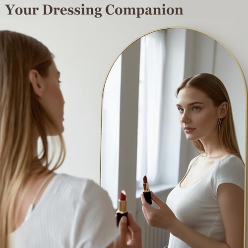 HARRITPURE 64"x21" Arched Full Length Mirror - Image 3