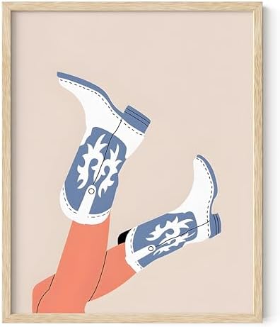 HAUS AND HUES Coastal Cowgirl Room Decor by HausandHuesArtPrints