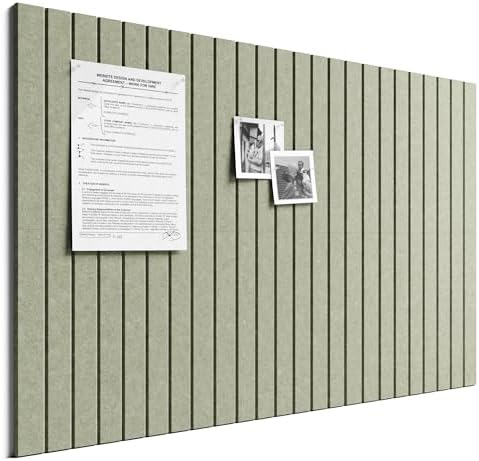 Bumusty 36"x 24" Large Felt Bulletin Board Tiles by BUMUSTY