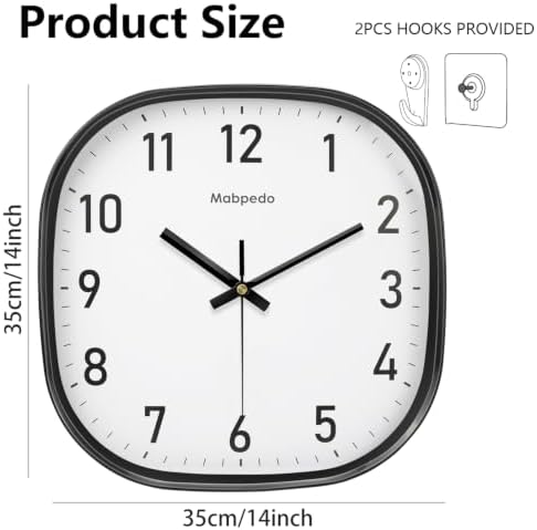 14Inch Wall Clock - Image 3