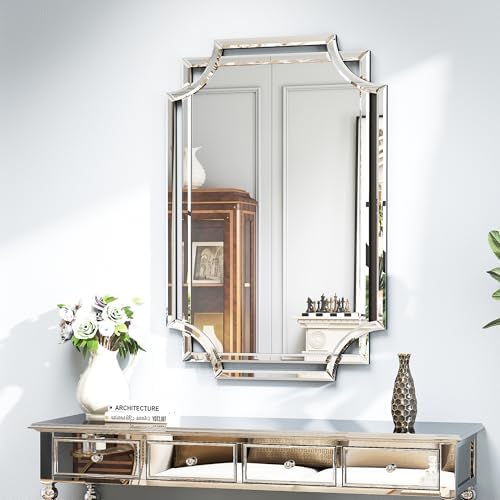 Chende 36" x 24" Rectangular Modern Decorative Wall Mirror by ChendeMirror