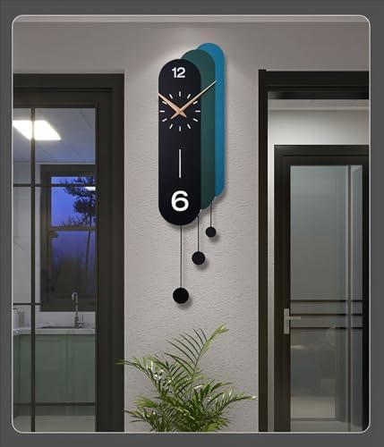 Modern Minimalist Wall Clock, Silent Non-Ticking Quartz Clock - Image 4
