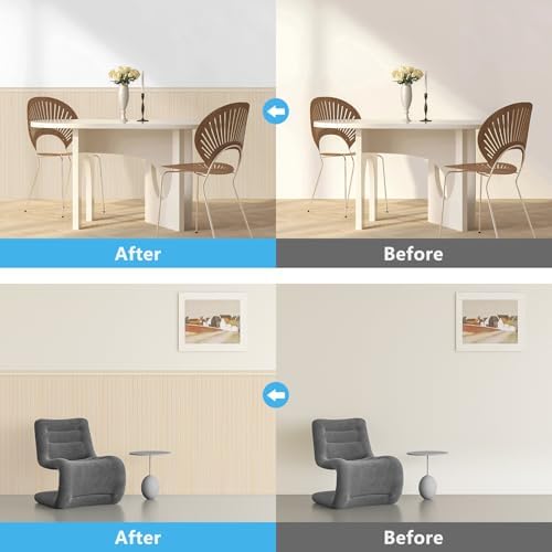 Art3d Beadboard Wainscoting Wall Panel Kit, 37.8 x 9.84 Inch - Image 2