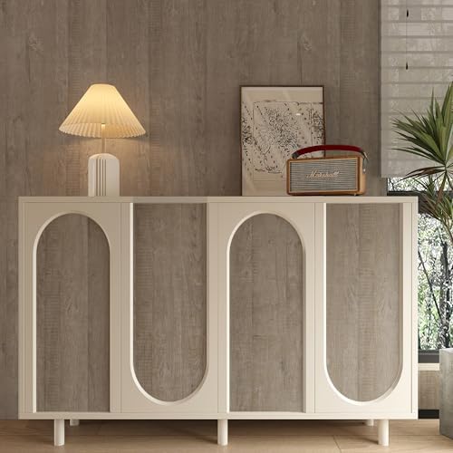 48x354in Extra Wide Light Wood Grain Wallpaper Peel and Stick Grey Oak Texture - Image 4