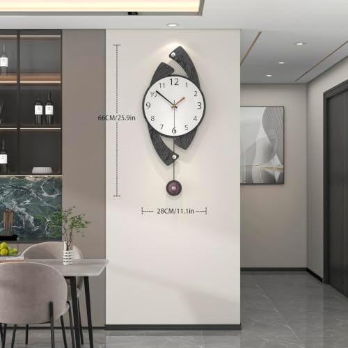 Large Modern Silent Decorative Wall Clock - Image 3