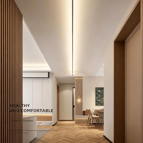 Skyline Steel Strip Light Linear Wall Lamp Strip Family Decoration - Image 2