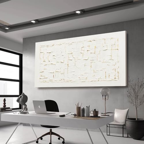SOUGUAN Neutral Wall Art Modern Wall Decorations Minimalist Canvas Paintings - Image 4