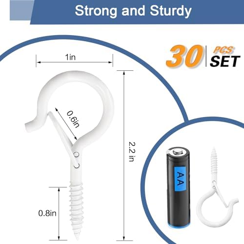 ADIIL Q Hanger Ceiling Screw Hooks - Image 6