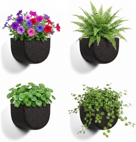 Asnext 2 Pack Indoor Wall Planter, 7 Inch Wall Planter Pot - Image 7