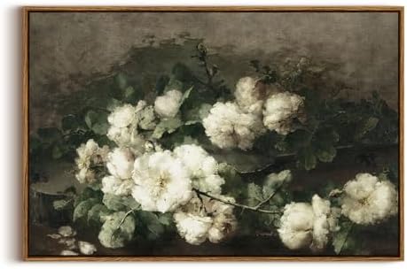 InSimSea Framed Canvas Wall Art, Vintage & Modern Farmhouse Decor, Large Wall by InSimSeaArt