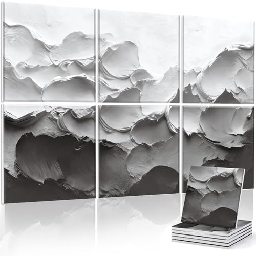 JBER Acoustical Wall Panels 72" x 48", Art Acoustic Panels by JBER
