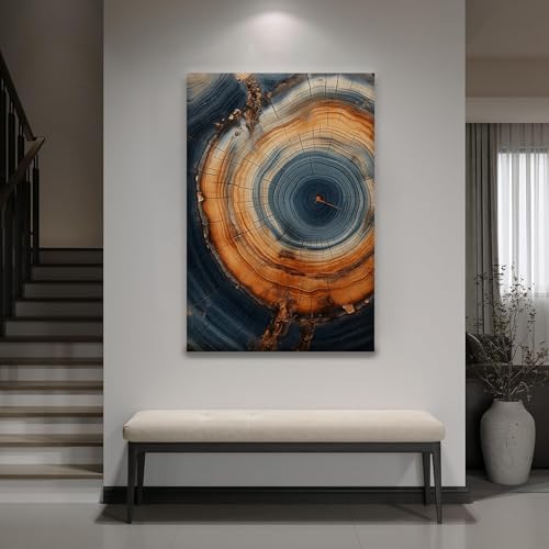 Tree Ring Wall Art Framed, Modern Nature Decor - Image 6