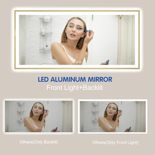 72x32 Inch LED Bthroom Mirror - Image 5