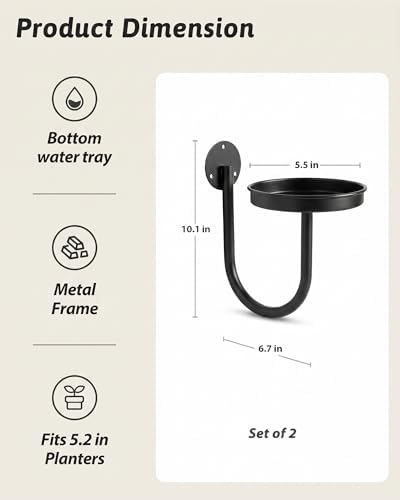 GENTINGBRO Plant Stands Hanging Planters - Image 5