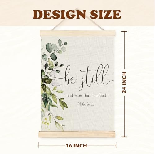 Supwhd Christian Wall Decor for Bedroom Living Room Office, Be Still and Know - Image 6