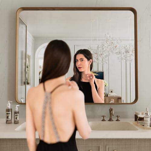 LOAAO 40X32 Inch Bathroom Mirror - Image 2