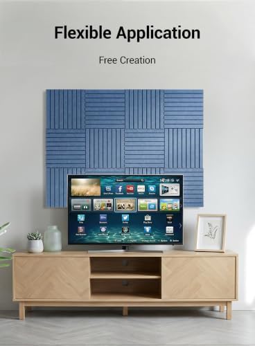 Waister Soundproof Wall Panels, 0.47 Inch Thick -Sky Blue - Image 7