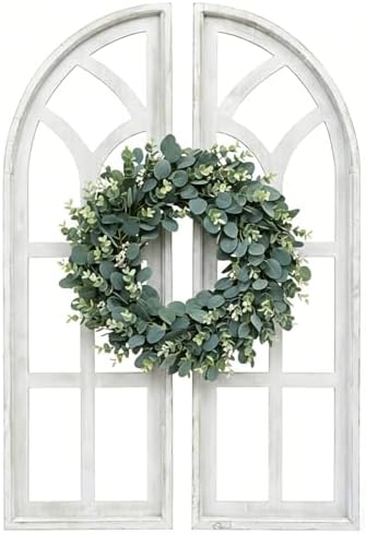 Set of 2 Cathedral Arch Window Frame Wall Decor by SwallowLiving