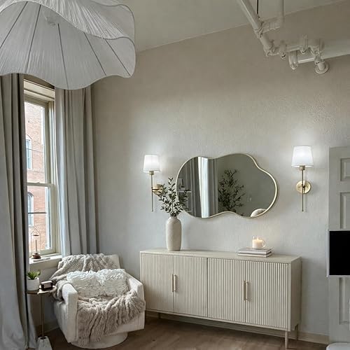 Irregular Asymmetrical Wall Mirror 26x48" - Image 6