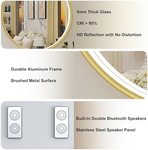 36 Inch LED Bathroom Mirror - Image 5