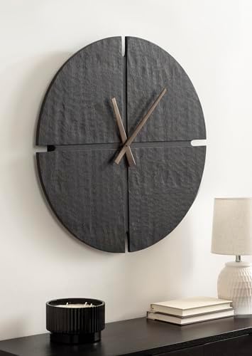 Kate and Laurel Nirav Modern Numberless Round Wall Clock, 22 Inch Diameter - Image 3