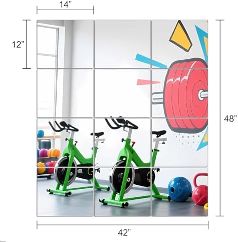 Home Gym Mirror Tiles - Image 3