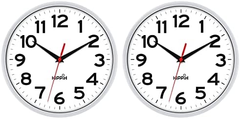 HIPPIH 10 Inch Wall Clock by HIPPIH