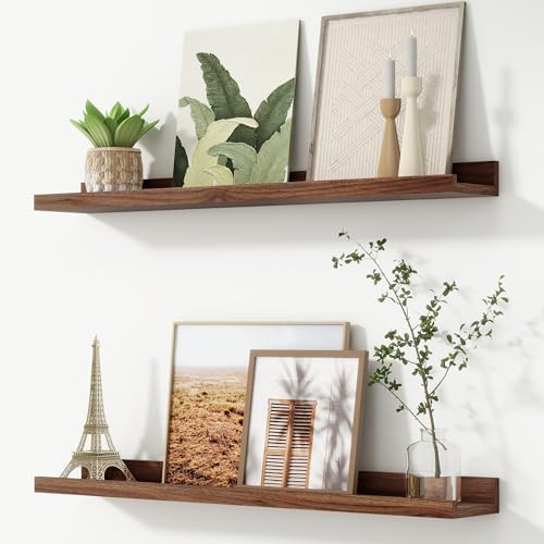 Picture Ledge Shelf, Floating Shelves by FLYJOE