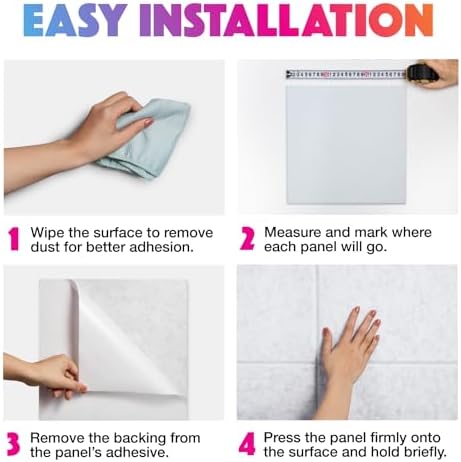 18 Pack Acoustic Panels Self Adhesive Sound absorbing Wall Panels, High Density - Image 7