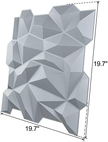 Art3d Decorative 3D Wall Panels 19.7" x 19.7", Wall Panels - Image 4