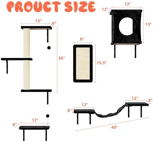 Cat Wall Shelves Set - Image 4