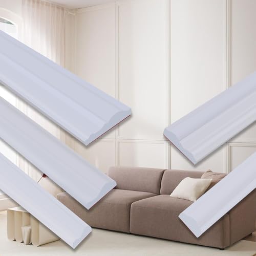 QDYMXUN Peel and Stick Chair Rail Panel Molding by QDYMXUN
