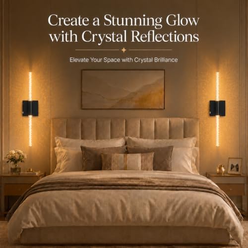 Battery Operated Wall Sconces Set of 2, Rechargeable Wireless Wall Lights - Image 7