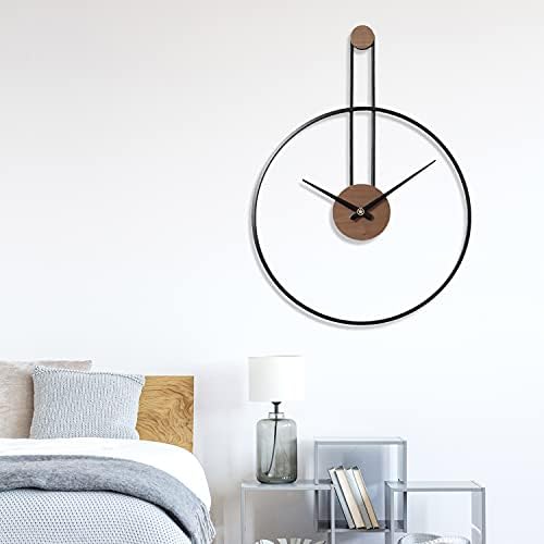 YISITEONE Medium Decorative Wall Clock - Image 5