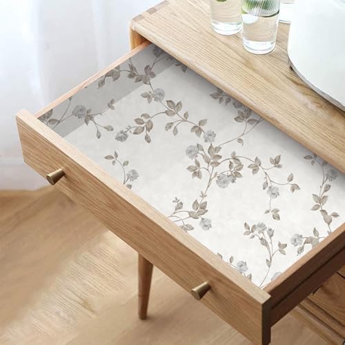 Floral Peel and Stick Contact Paper Vintage 17.32"x118.11" - Image 6