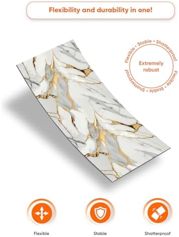 4 Pcs 24"x45" PVC Marble Wall Panels - Image 6