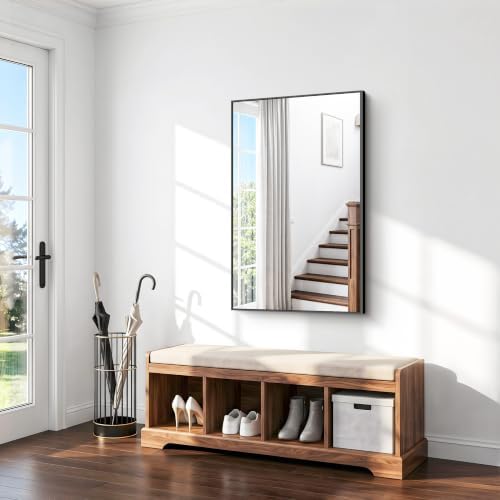 BONEWEI Bathroom Mirror, 32x48 inch Bathroom Mirrors - Image 3
