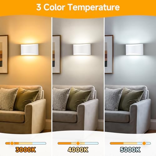 MATAMEYE Modern LED Wall Sconce Set of 2 - Image 3