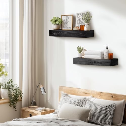 Floating Shelves, 17 x 7 Inch Fireplace Mantel - Image 4