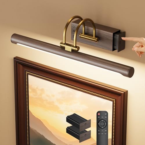 Picture Light, 15.7″ Wireless Battery Operated Rechargeable LED Wall Light by KELIDENLighting