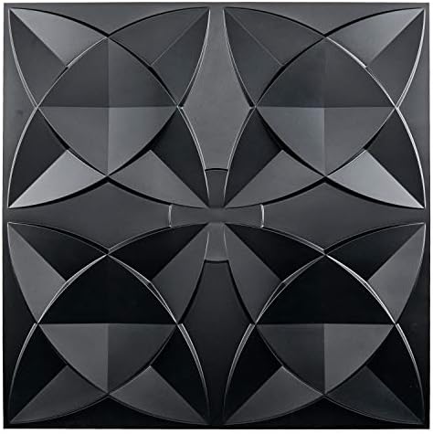 Art3d Floral Decorative PVC Ceiling Tiles, 24 x 24 in by Art3d