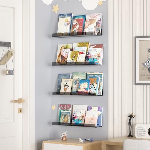 upsimples 4 Pcs 15" Acrylic Shelves - Image 4