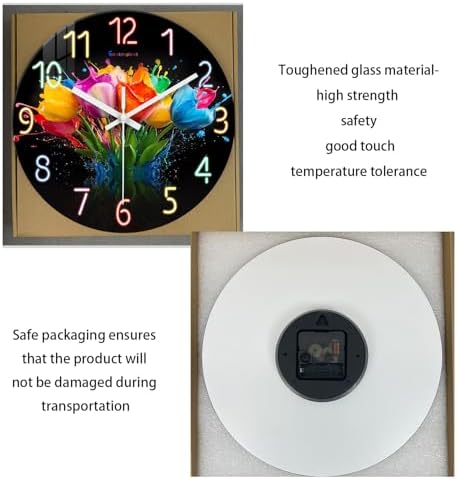 14 Inch Decorative Wall Clock Battery Operated - Image 5