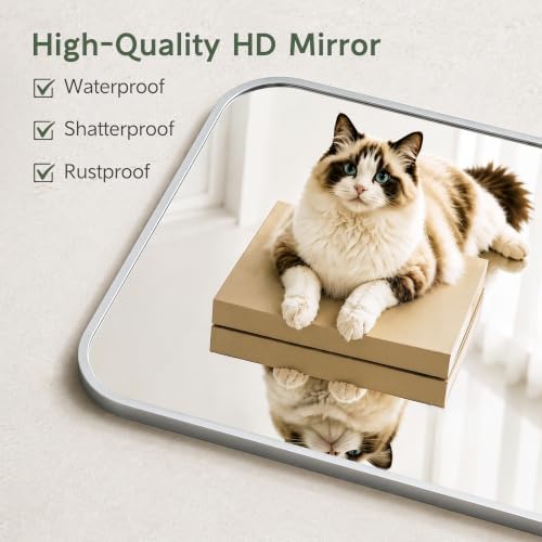 Bathroom Vanity Mirror for Wall, 30”x20”-2pcs Mirror for Over Sink - Image 4