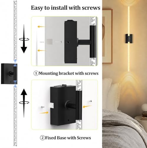 iThird Battery Operated Wall Sconces Set of 2 - Image 2