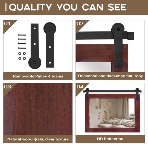 COGOOD Farmhouse Bathroom Mirrors - Image 5