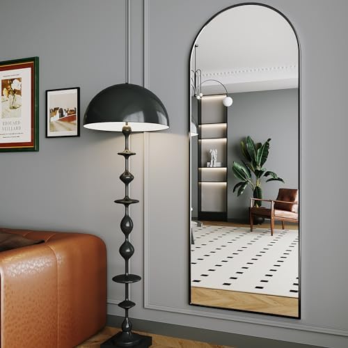 AUYHM Full Body Mirror, Nanometre Arched Full Length Mirrors, espejos para - Image 5
