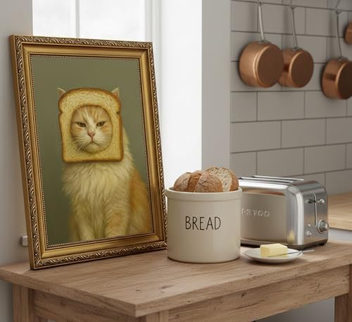 Vintage Gold Framed-Eclectic Cat - Image 5