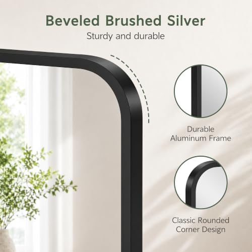 Bathroom Vanity Mirror, 36”x30” Wall Mirror - Image 3